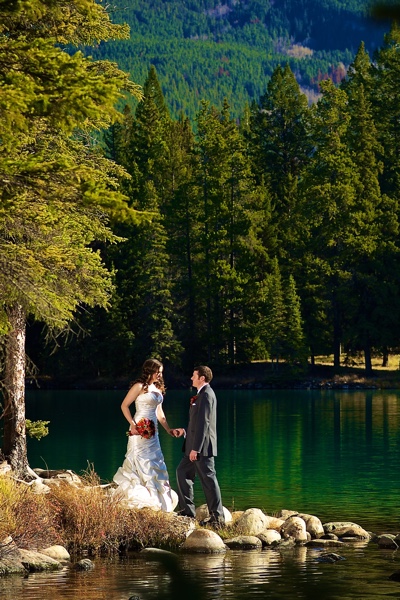 A wedding photo
